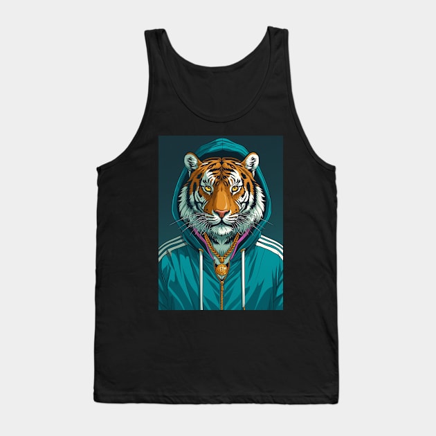 Tiger Style Tank Top by Durro